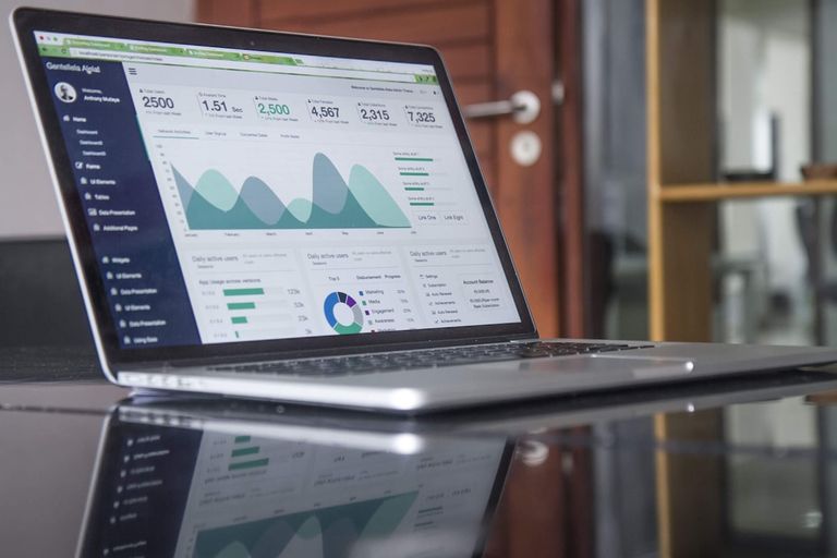 Tableau de bord analytics pour mesurer le ROI d'un site web