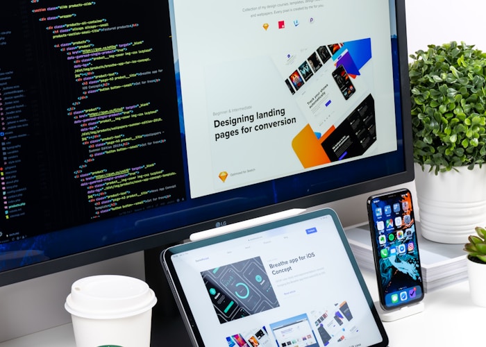 Site web moderne après refonte complète